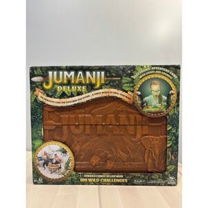 Jumanji Deluxe board game Spin Master Games 2021 New in Box, Complete